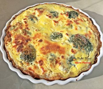 Index retete culinare quiche tarta cu broccoli si telemea 6 350x300 - Index retete culinare