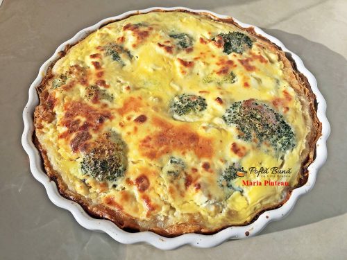 quiche tarta cu broccoli si telemea 6 500x375 - Index retete culinare