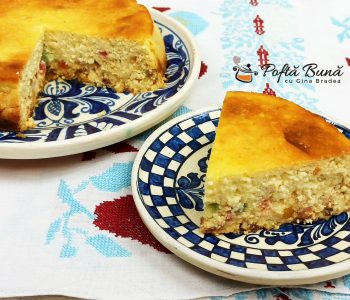 Pasca fara aluat, cu branza dulce, smantana si stafide Pasca fara aluat, cu branza dulce, smantana si stafide