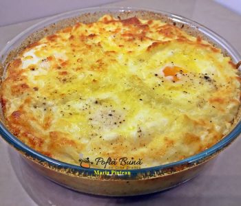 Ochiuri in cuib de cartofi