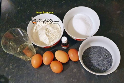 reteta prajitura fanta blat mac jeleu portocale 1 500x334 - Prajitura Fanta cu mac si jeleu de portocale