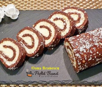 reteta rulada de biscuiti cu crema de cocos 6 350x300 - Index retete culinare (categorii)