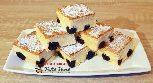 Prajitura cu cirese negre reteta simpla