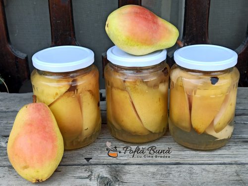 Compot de pere reteta simpla