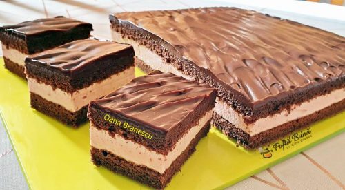 Prajitura cu capsuni