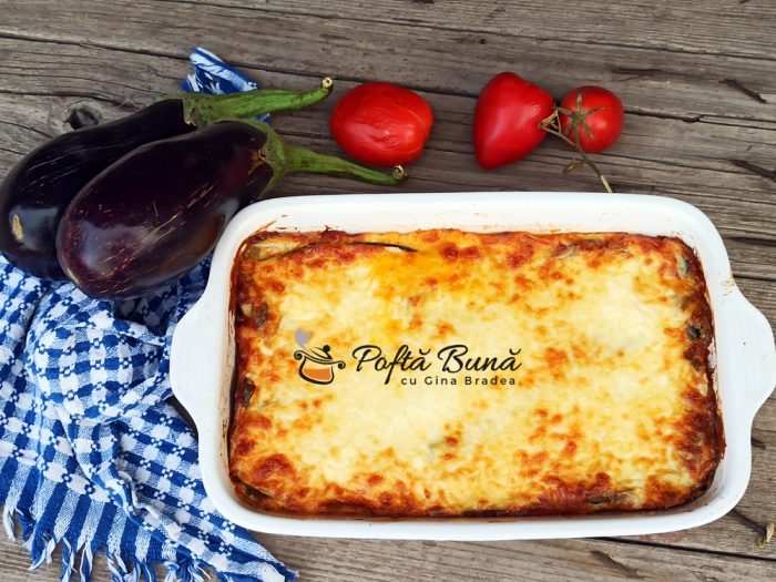 Musaca de vinete cu carne tocata reteta gina bradea 21 700x525 - Vinete rase la cuptor