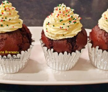 Briose cu ciocolata si cafea