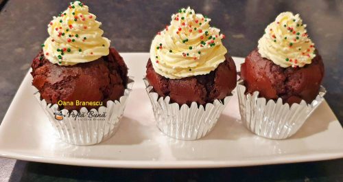 Briose cu ciocolata si cafea