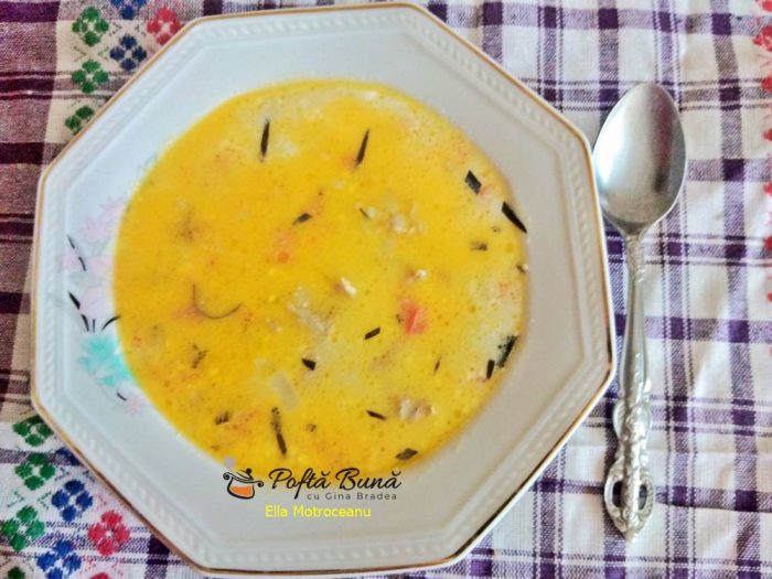 Ciorba ardeleneasca de porc cu tarhon
