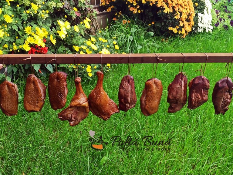 Pastrama de rata afumata reteta traditionala