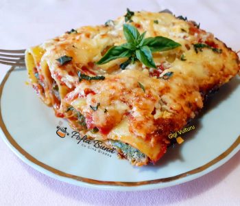 Cannelloni umpluti cu spanac si ricotta Cannelloni umpluti cu spanac si ricotta