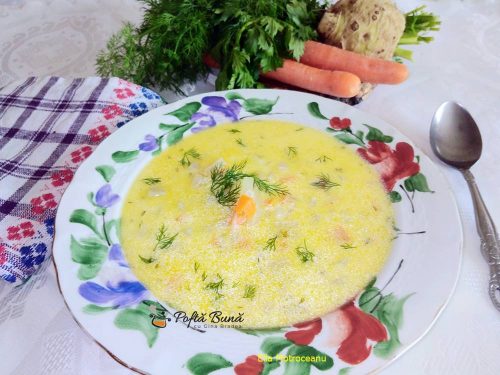 Ciorba de gulii cu smantana si marar reteta ardeleneasca