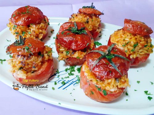 Rosii umplute cu orez