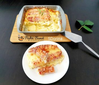 Rulouri din sunca umplute cu varza murata Rulouri din sunca umplute cu varza murata