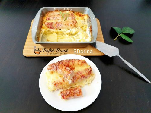 Rulouri din sunca umplute cu varza murata