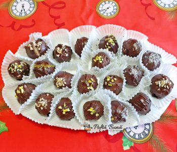 Bomboane de ciocolata cu cocos