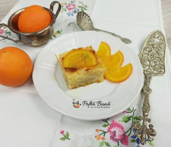Portokalopita reteta de placinta cu iaurt si portocale