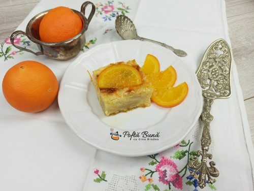Portokalopita reteta de placinta cu iaurt si portocale