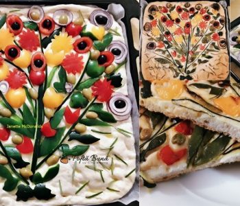 focaccia buchet de flori reteta 350x300 - Index retete culinare
