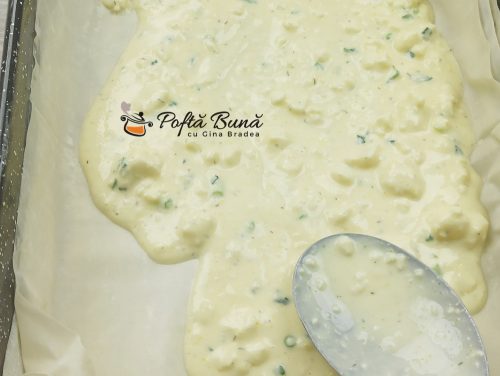 Placinta cu iaurt si branza sarata reteta gina bradea 5 500x376 - Placinta cu iaurt si branza sarata - reteta simpla