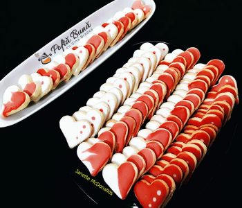 Fursecuri inimioare glazurate