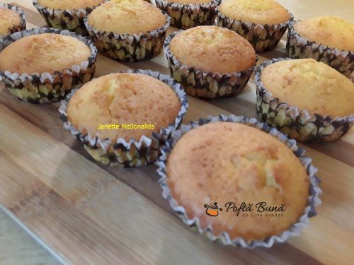 Cupcakes cu crema de mascarpone si branza