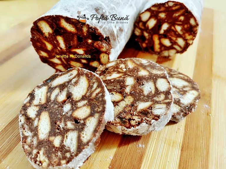 Salam de biscuiti cu ciocolata