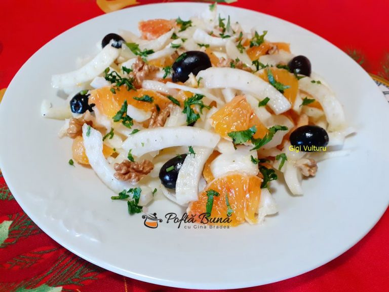 Salata de fenicul cu portocale
