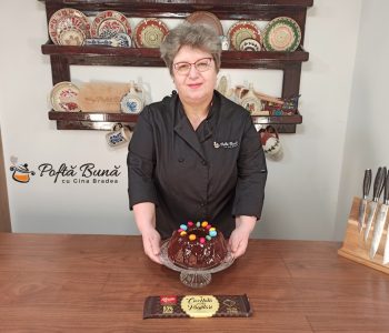 Chec cu ciocolata si glazura de ciocolata