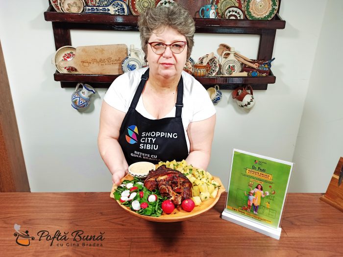 Ciolan de porc cu miere, la cuptor