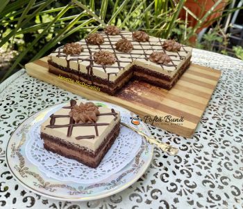 Index retete culinare prajitura cu crema de ciocolata si ness 1 350x300 - Index retete culinare