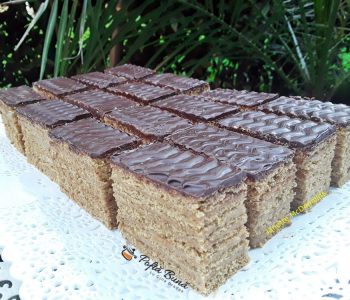 Index retete culinare prajitura cu foi de zahar ars si crema caramel 1 350x300 - Index retete culinare