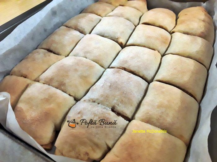 Prajitura de post cu mere