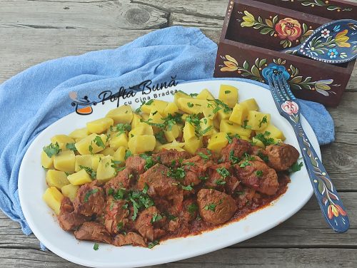 Tocanita din carne de porc reteta ungureasca