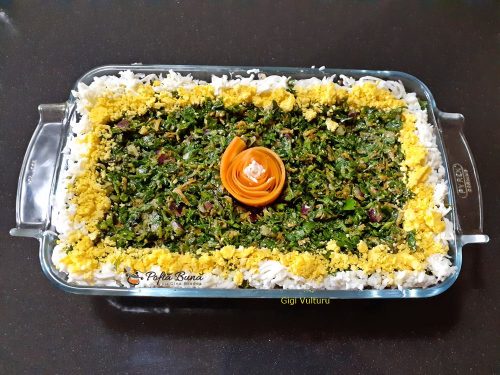 Salata de patrunjel cu cascaval