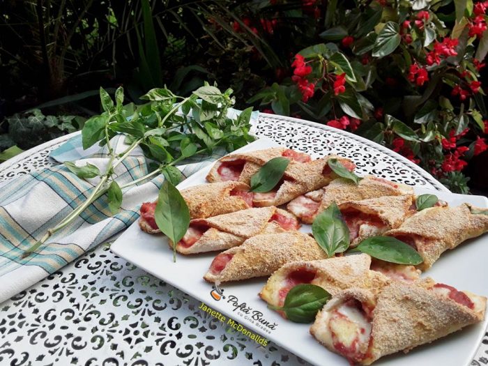 Cannoli de pizza Cannoli de pizza