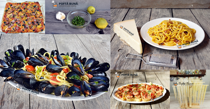 retete italiene gina bradea 700x366 - Spaghete cu sos de rosii - reteta de spaghetti alla marinara