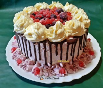 tort spirala cu crema de fructe de padure 5 350x300 - Index retete culinare