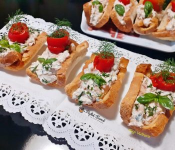 Index retete culinare barcute din paine umplute cu ton si ricotta 1 350x300 - Index retete culinare