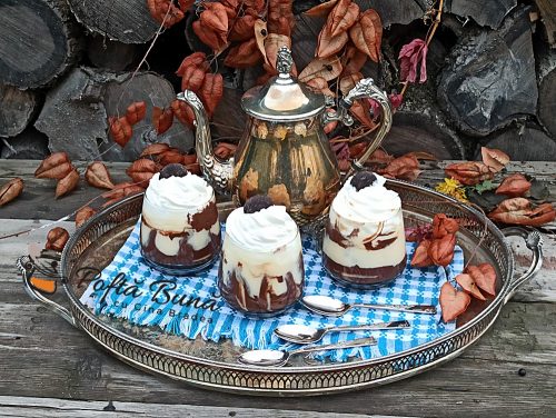 Budinca de ciocolata - reteta de crema fiarta de ciocolata fara zahar