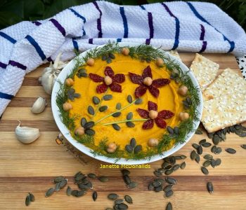 Index retete culinare hummus cu dovleac si naut gina bradea 2 350x300 - Index retete culinare