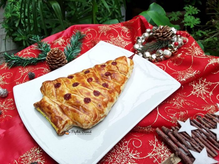 Bradut din foietaj umplut