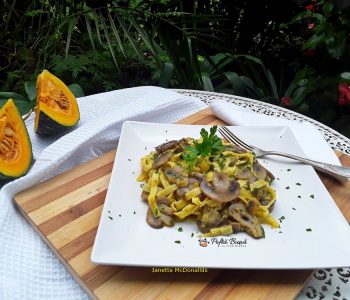 tagliatelle cu dovleac si ciuperci 2 350x300 - Index retete culinare