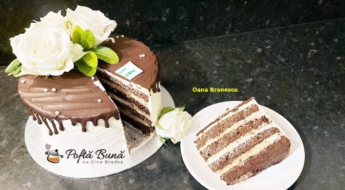 Tort cu mascarpone, vanilie si cafea