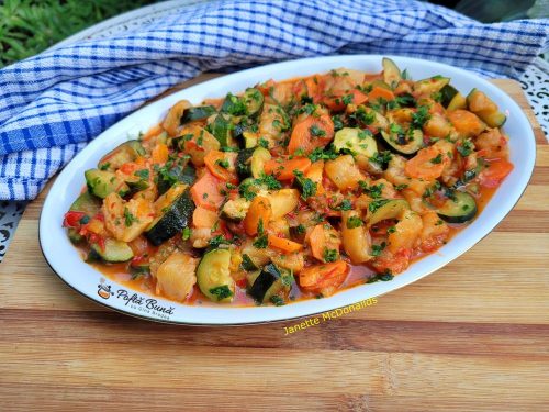 Tocanita de legume reteta de post