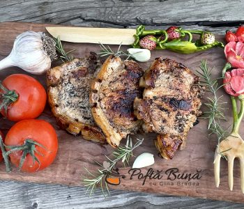cotlet de porc la tigaie gina bradea