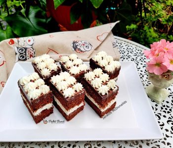 Index retete culinare prajitura cu blat de cacao si crema 4 350x300 - Index retete culinare