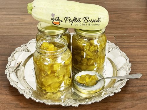 Dulceata de dovlecei cu lamaie