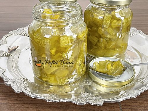 Dulceata de dovlecei cu lamaie