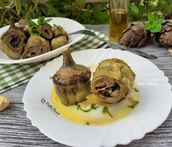 anghinare umpluta cu usturoi si menta 1 350x300 - Index retete culinare (categorii)